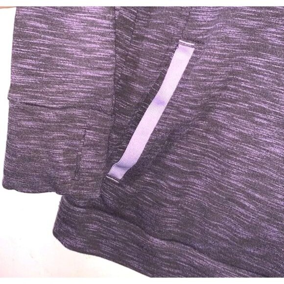 Avalanche Womens Purple Space-Dye Long Sleeve Pullover XL 55% Cotton & 45% Polye - Picture 8 of 12
